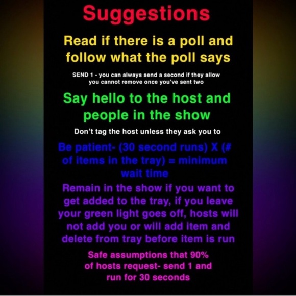 Being Successful in a Share Show - Share Show Etiquette Suggestions - Picture 3 of 5